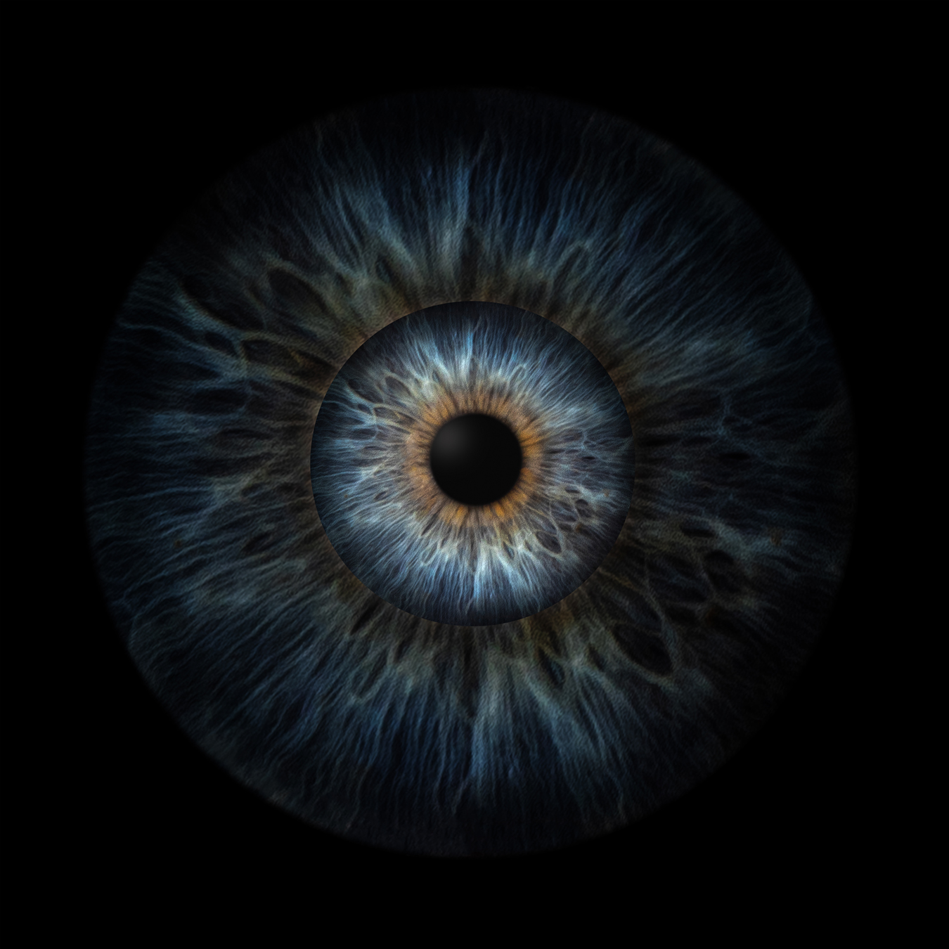 Iris-Fotografie Einzelfoto